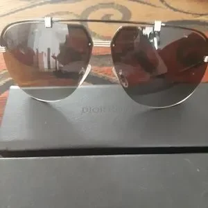 Dior | Accessories | Christian Dior Croisette 4 Gold Grey  display picture 1